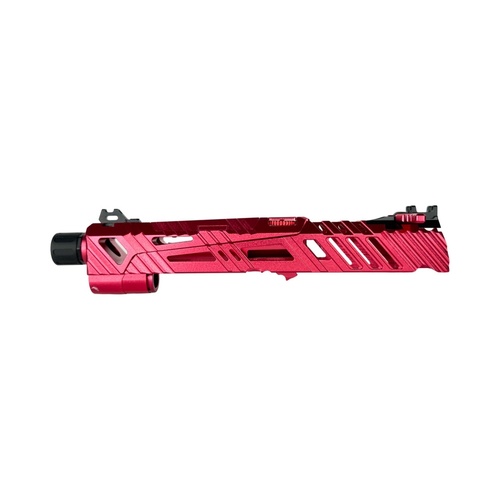 DynamicsHPA - Airsoftový krám, Airsoft zbraně, střelivo, vybavení - CTM CNC hliníkový závěr SUPERLINE Split slide TM Hi-Capa 4.3 - Růžová