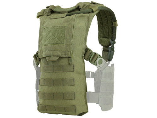 DynamicsHPA - Airsoftový krám, Airsoft zbraně, střelivo, vybavení - Postroj hydratační MCR 2,5 l bez vaku - ZELENÝ