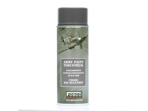 DynamicsHPA - Airsoftový krám, Airsoft zbraně, střelivo, vybavení - Barva ARMY ve spreji 400ml RAF MODRÁ/ŠEDÁ