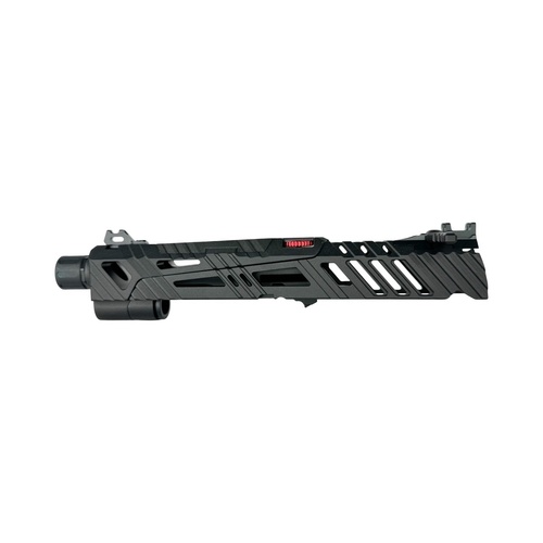 DynamicsHPA - Airsoftový krám, Airsoft zbraně, střelivo, vybavení - CTM CNC hliníkový závěr SUPERLINE Split slide TM Hi-Capa 4.3 - Černá