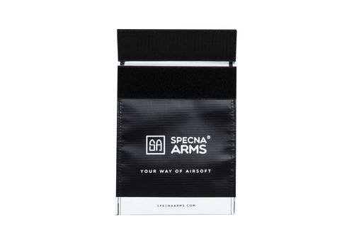 DynamicsHPA - Airsoftový krám, Airsoft zbraně, střelivo, vybavení - Specna Arms ochranný vak pro Li-Pol/Li-Ion baterie (18 x 23 cm)