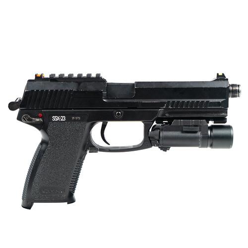 DynamicsHPA - Airsoftový krám, Airsoft zbraně, střelivo, vybavení - Lišta RIS na rám/pod hlaveň pro Novritsch SSX23 - černá