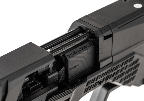 DynamicsHPA - Airsoftový krám, Airsoft zbraně, střelivo, vybavení - Krytac SilencerCo Maxim 9 GBB - blowback - Černá