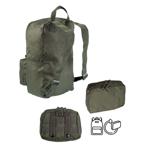 DynamicsHPA - Airsoftový krám, Airsoft zbraně, střelivo, vybavení - Batoh ASSAULT ULTRA COMPACT - zelený