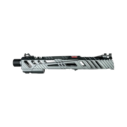 DynamicsHPA - Airsoftový krám, Airsoft zbraně, střelivo, vybavení - CTM CNC hliníkový závěr SUPERLINE Split Slide TM Hi-Capa 5.1 - Šedá