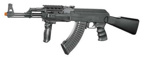 DynamicsHPA - Airsoftový krám, Airsoft zbraně, střelivo, vybavení - AK47 Tactical s pevnou pažbou celokov (kovový mechabox) CM042A
