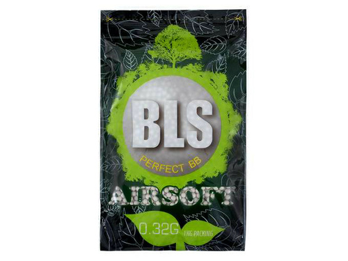 DynamicsHPA - Airsoftový krám, Airsoft zbraně, střelivo, vybavení - Kuličky BLS BIO 0,32g, 3120 BBs - Bílé