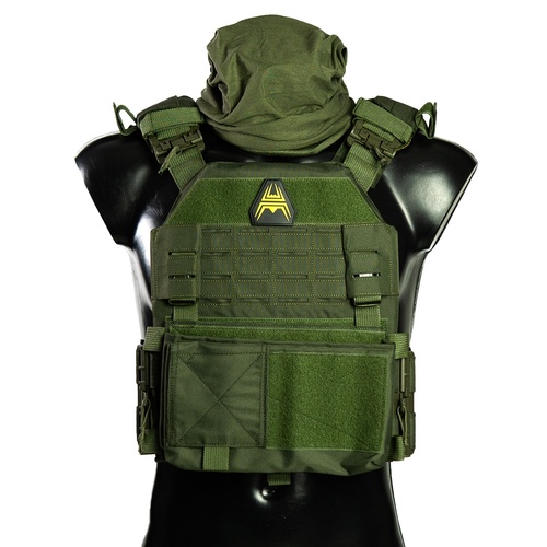 DynamicsHPA - Airsoftový krám, Airsoft zbraně, střelivo, vybavení - ANAREUS nosič plátů SPIDER MPC MK2 - Zelená
