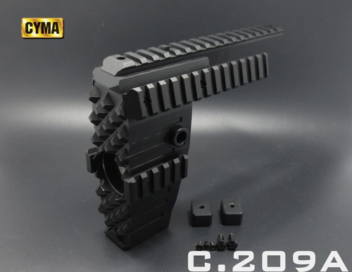 DynamicsHPA - Airsoftový krám, Airsoft zbraně, střelivo, vybavení - Sword Fish Kit RIS předpažbí pro P90
