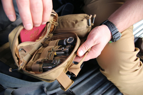 DynamicsHPA - Airsoftový krám, Airsoft zbraně, střelivo, vybavení - HELIKON organizační pouzdro INSERT Medium(R) - Černá
