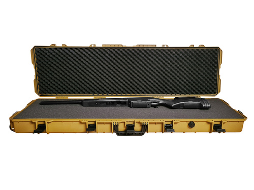 DynamicsHPA - Airsoftový krám, Airsoft zbraně, střelivo, vybavení - ASG transportní kufr na zbraně, 136x40x14 cm - Písková