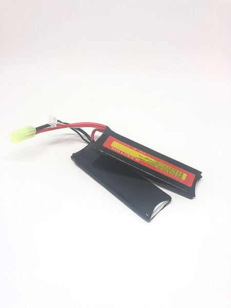 DynamicsHPA - Airsoftový krám, Airsoft zbraně, střelivo, vybavení - Li-Pol baterie X-Cell 7,4V 1200mAh, 25C - Dvojitý blok