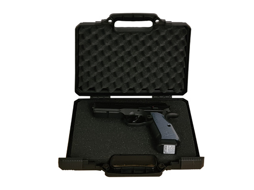 DynamicsHPA - Airsoftový krám, Airsoft zbraně, střelivo, vybavení - ASG transportní kufr pro pistole, 31x27x7,5 cm - Černá
