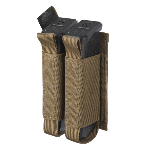 DynamicsHPA - Airsoftový krám, Airsoft zbraně, střelivo, vybavení - HELIKON Double Pistol Magazine Insert(R) na 2 pistolové zásobníky - Šedá