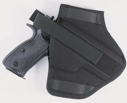 DynamicsHPA - Airsoftový krám, Airsoft zbraně, střelivo, vybavení - DASTA 203-1 opaskové pouzdro pro CZ 75 / P-09 / SP-01, G 17 a P 226, oboustranné - Černá