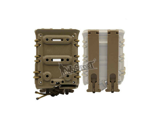DynamicsHPA - Airsoftový krám, Airsoft zbraně, střelivo, vybavení - Plastová MOLLE sumka na 7.62 zásobníky - TAN