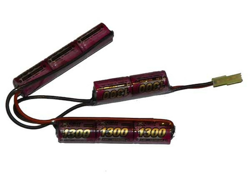 DynamicsHPA - Airsoftový krám, Airsoft zbraně, střelivo, vybavení - Baterie XCell 9,6V / 1300mAh pro pažbu china crane