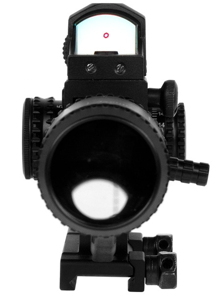 DynamicsHPA - Airsoftový krám, Airsoft zbraně, střelivo, vybavení - Kolimátor Micro V2 (nastavitelný jas) - černý