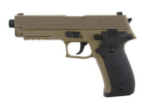 DynamicsHPA - Airsoftový krám, Airsoft zbraně, střelivo, vybavení - Sig Sauer P.228 AEP CM122 - pískový
