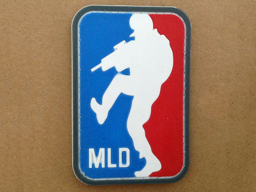 DynamicsHPA - Airsoftový krám, Airsoft zbraně, střelivo, vybavení - Patch PVC 3D gumový Major League Doorkicker MLD, barevný