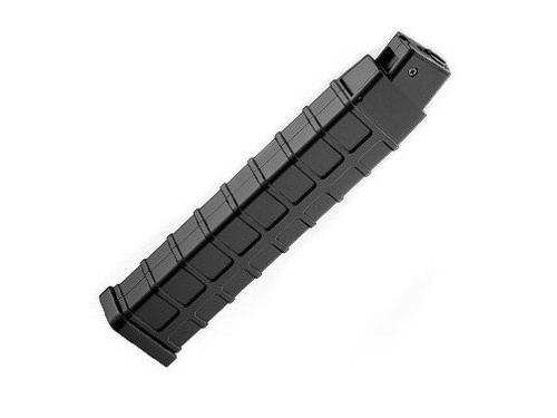 DynamicsHPA - Airsoftový krám, Airsoft zbraně, střelivo, vybavení - TM zásobník pro AEG TM Scorpion MOD.M (MOD.D), 260 BBs (točný) - Černá