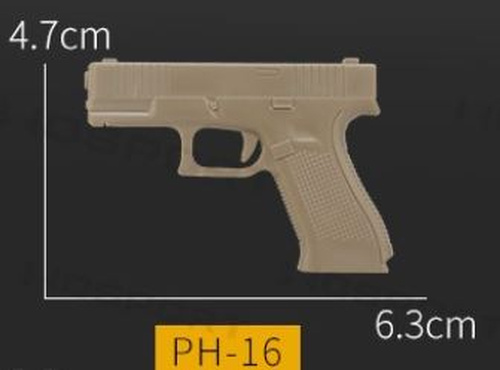 DynamicsHPA - Airsoftový krám, Airsoft zbraně, střelivo, vybavení - Wosport Patch GLOCK PVC 3D gumový - pískový