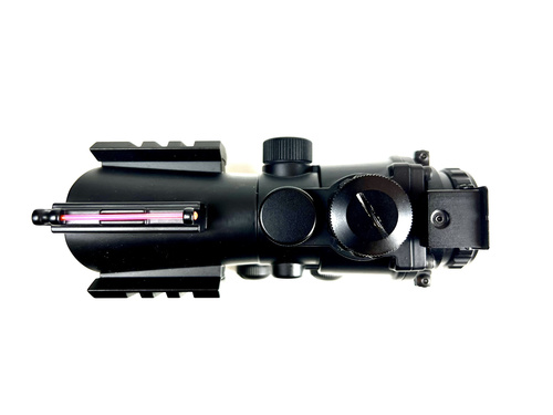DynamicsHPA - Airsoftový krám, Airsoft zbraně, střelivo, vybavení - WE Optika A3 4 x 32 s RIS, černá