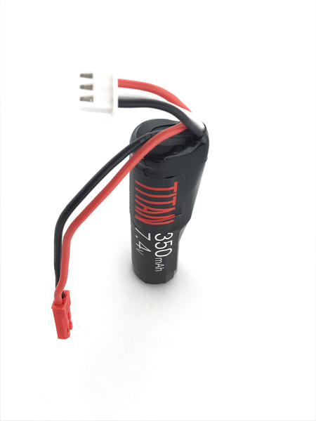 DynamicsHPA - Airsoftový krám, Airsoft zbraně, střelivo, vybavení - Li-Ion baterie TITAN 7,4V 350mAh, 16C, HPA System JST - Mini stick