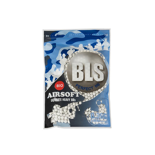 DynamicsHPA - Airsoftový krám, Airsoft zbraně, střelivo, vybavení - Kuličky BLS BIO 0,36g, 1000 BBs - Bílé
