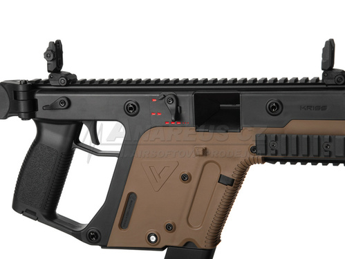DynamicsHPA - Airsoftový krám, Airsoft zbraně, střelivo, vybavení - Krytac Kriss Vector AEG - Černá/Coyote (Two Tone)