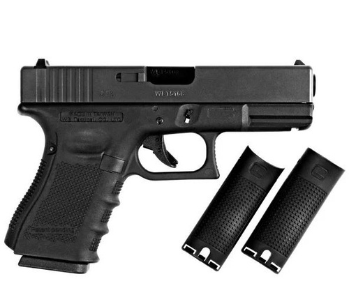 DynamicsHPA - Airsoftový krám, Airsoft zbraně, střelivo, vybavení - WE GBB plynová pistole R19 Gen4 - Černá