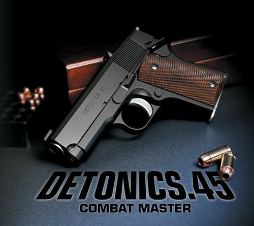 DynamicsHPA - Airsoftový krám, Airsoft zbraně, střelivo, vybavení - TM GBB plynová pistole Detonics.45 Combat Master - Černá