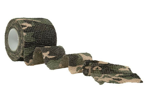DynamicsHPA - Airsoftový krám, Airsoft zbraně, střelivo, vybavení - Páska ADHESIVE omotávací maskovací CAMO WOODLAND