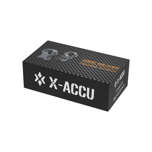 DynamicsHPA - Airsoftový krám, Airsoft zbraně, střelivo, vybavení - VO montážní kroužky Cantilever Adjustable pro puškohled 30mm - Černá
