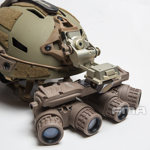 DynamicsHPA - Airsoftový krám, Airsoft zbraně, střelivo, vybavení - FMA CNC montáž L4G24 na přilbu pro NVG PVS-15 / 18 - Bronzová
