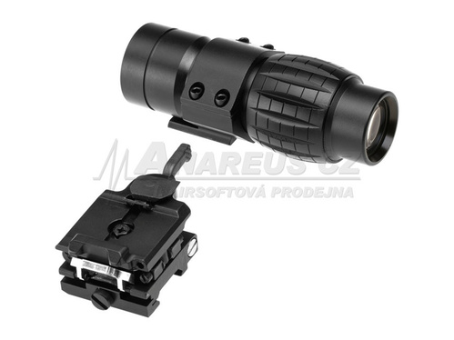 DynamicsHPA - Airsoftový krám, Airsoft zbraně, střelivo, vybavení - 4x35 FDX Magnifier - černý