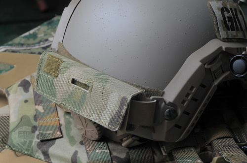 DynamicsHPA - Airsoftový krám, Airsoft zbraně, střelivo, vybavení - FMA zadní kapsa se závažím pro helmy - Písková