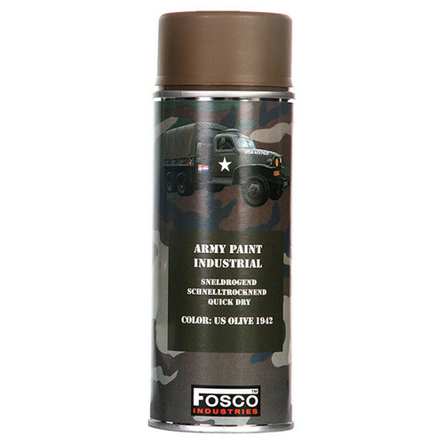 DynamicsHPA - Airsoftový krám, Airsoft zbraně, střelivo, vybavení - Barva ARMY ve spreji 400ml US OLIVE 1942