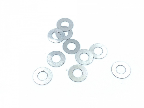 DynamicsHPA - Airsoftový krám, Airsoft zbraně, střelivo, vybavení - EPeS vymezovací podložky kol s 4mm osičkami 0,2mm (10 kusů)