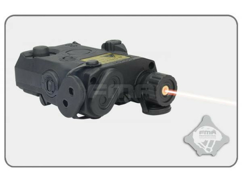 DynamicsHPA - Airsoftový krám, Airsoft zbraně, střelivo, vybavení - FMA box na baterii PEQ 15 LA-5 s červeným laserem - Černá
