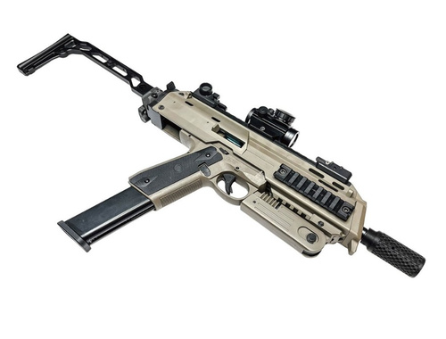 DynamicsHPA - Airsoftový krám, Airsoft zbraně, střelivo, vybavení - CTM Redukce závitu tlumiče (-14mm) pro AP7 SUB Replica SMG kit AAP01