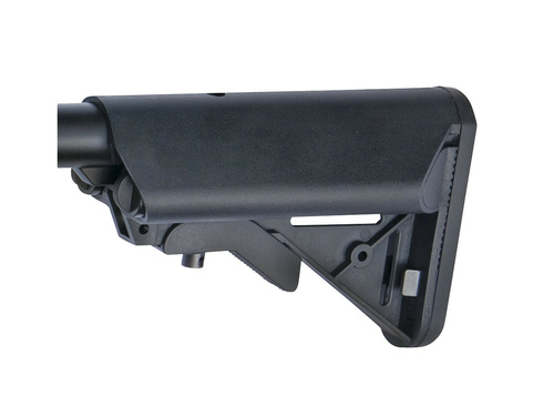 DynamicsHPA - Airsoftový krám, Airsoft zbraně, střelivo, vybavení - ASG pažba Crane stock pro AEG M4 / MK18 - Černá