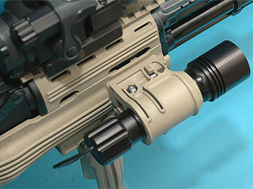 DynamicsHPA - Airsoftový krám, Airsoft zbraně, střelivo, vybavení - RIS montáž svítilny - průměr 25mm - písková