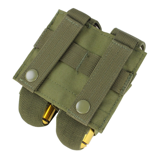 DynamicsHPA - Airsoftový krám, Airsoft zbraně, střelivo, vybavení - Condor dvojitá molle sumka na 40mm granáty - Černá