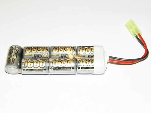 DynamicsHPA - Airsoftový krám, Airsoft zbraně, střelivo, vybavení - Baterie XCell 8,4V / 1600mAh Mini typ