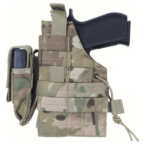 DynamicsHPA - Airsoftový krám, Airsoft zbraně, střelivo, vybavení - Pouzdro pistolové oboustranné MOLLE MULTICAM