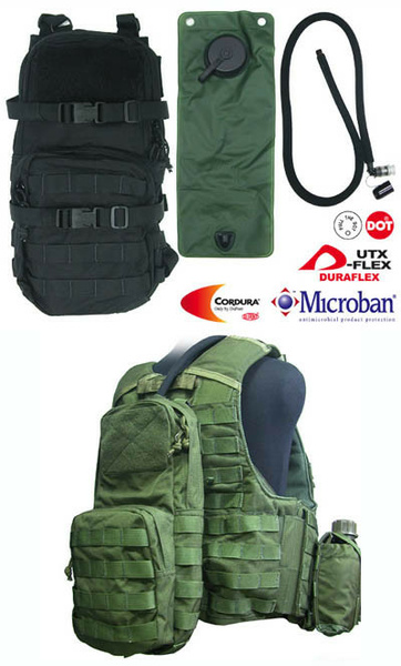 DynamicsHPA - Airsoftový krám, Airsoft zbraně, střelivo, vybavení - MOD Camel Back, černý