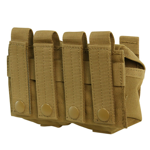 DynamicsHPA - Airsoftový krám, Airsoft zbraně, střelivo, vybavení - Condor dvojitá molle sumka na ruční granáty - Coyote