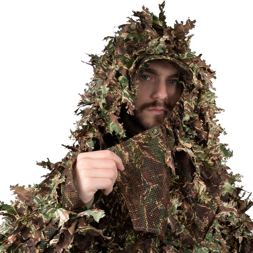 DynamicsHPA - Airsoftový krám, Airsoft zbraně, střelivo, vybavení - Novritsch kapuce Modular 3D Ghillie Suit (hejkal) - Kreuzotter
