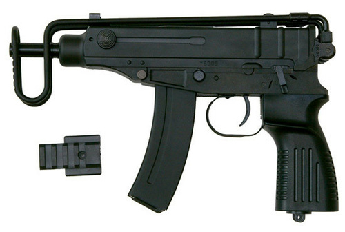 DynamicsHPA - Airsoftový krám, Airsoft zbraně, střelivo, vybavení - TM elektrický AEP samopal Scorpion Vz.61 - Černá